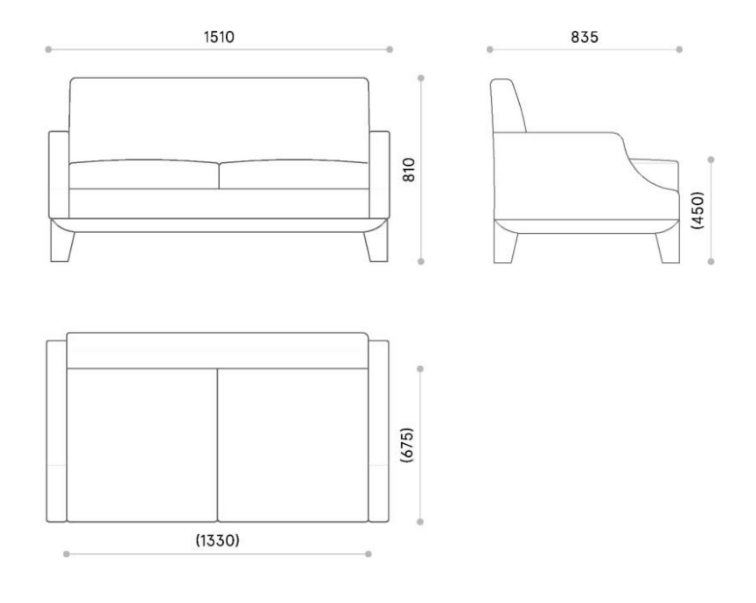 Maha Two Seater Sofa